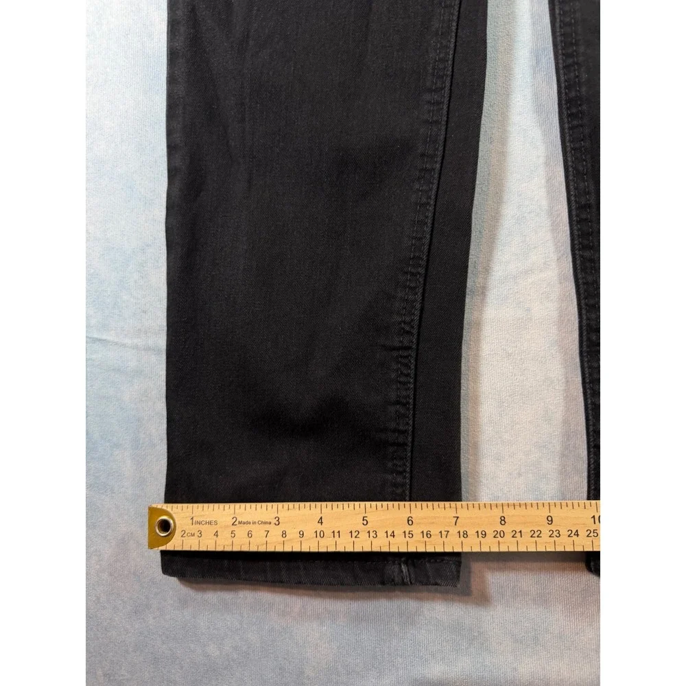 Levi's 531 Athletic Slim Jeans Mens 36x34 Black Excellent Stretch Denim